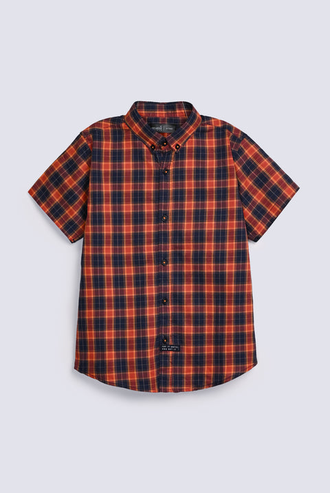 BOYS CHECKERED SHIRT