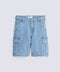 BOYS CARGO DENIM SHORTS