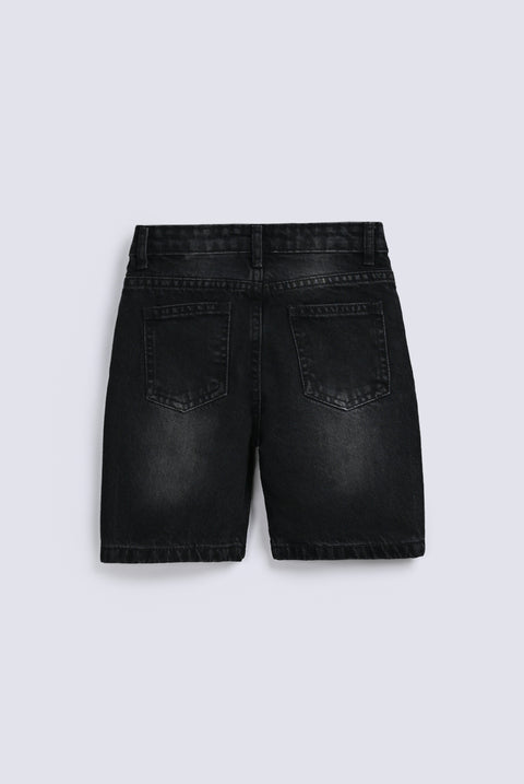 BOYS RIPPED DENIM SHORTS