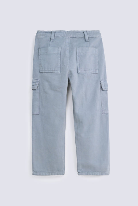 BOYS GARMENTS DYED CARGO PANTS