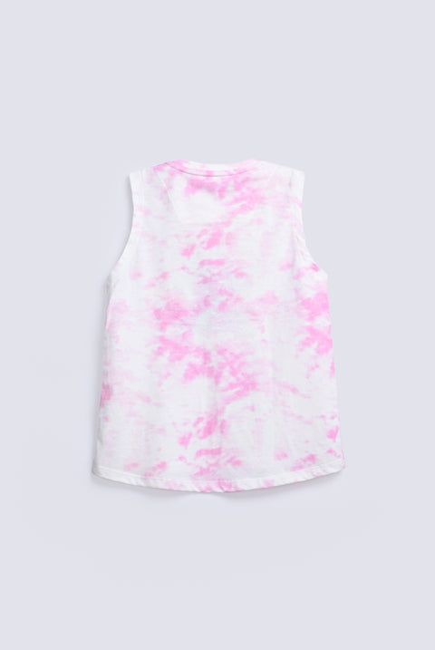 GIRLS STITCH PRINTED TOP