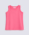 GIRLS DIAMANTES RIBBED TANK TOP