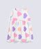 GIRLS BASIC PRINTED DRESS