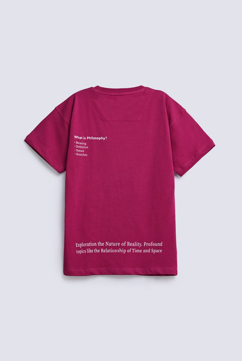 BOYS DROP SHOULDER PRINTED TEE