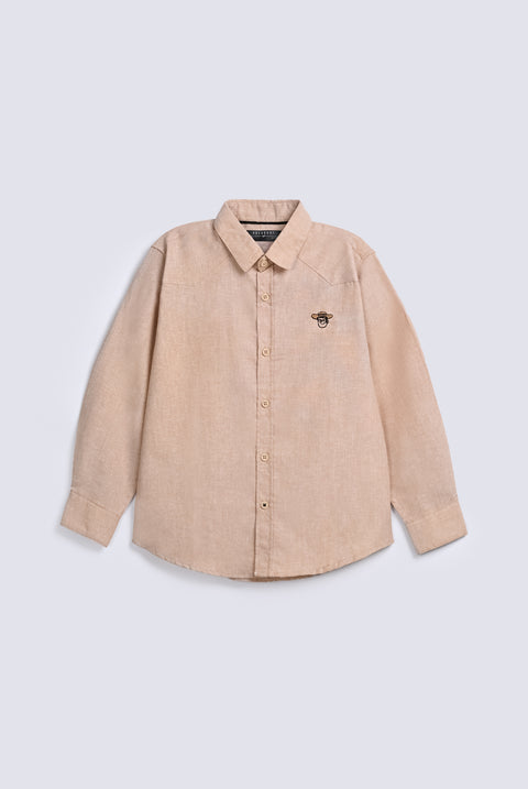 BOYS WOODY EMBROIDERED SHIRT