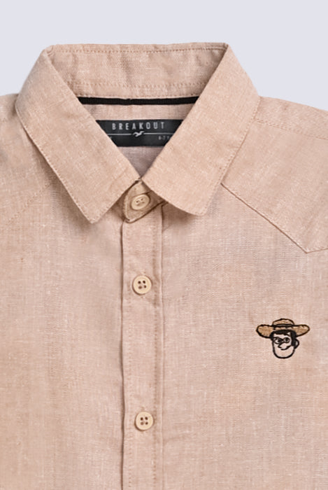 BOYS WOODY EMBROIDERED SHIRT