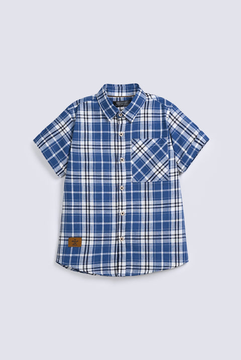 BOYS CHECKERED SHIRT