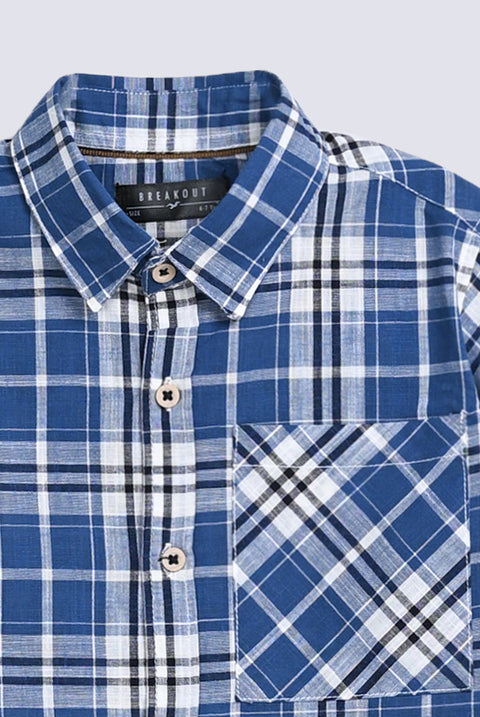 BOYS CHECKERED SHIRT
