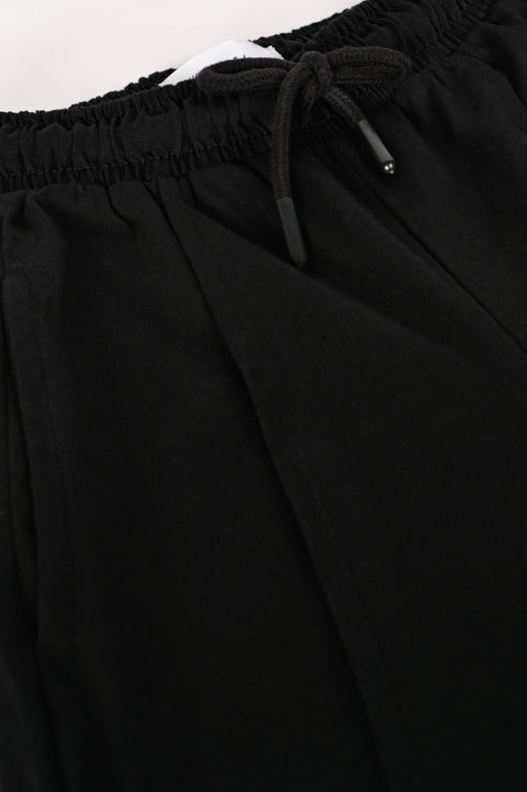 GIRLS FRONT PLEATED LOOSE TROUSER