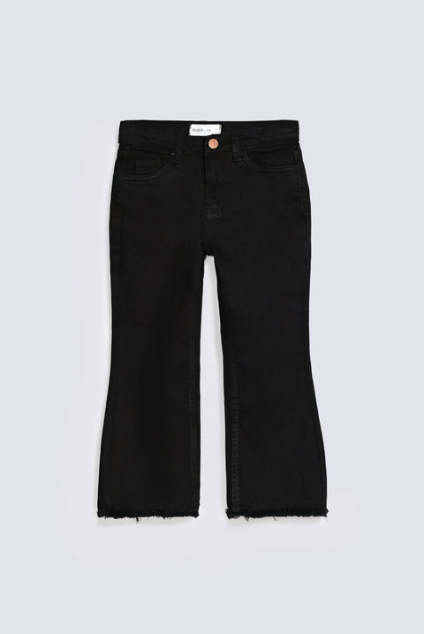 GIRLS FLARED DENIM