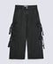 GIRLS WIDE LEG CARGO DENIM