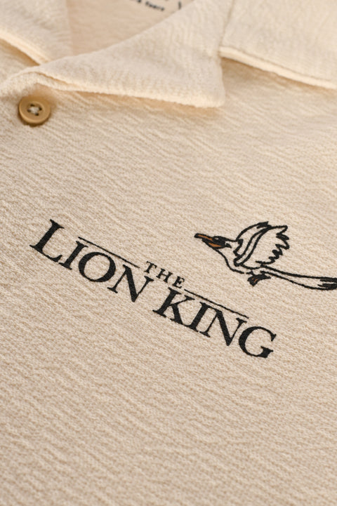 BOYS LION KING RESORT COLLAR SHIRT