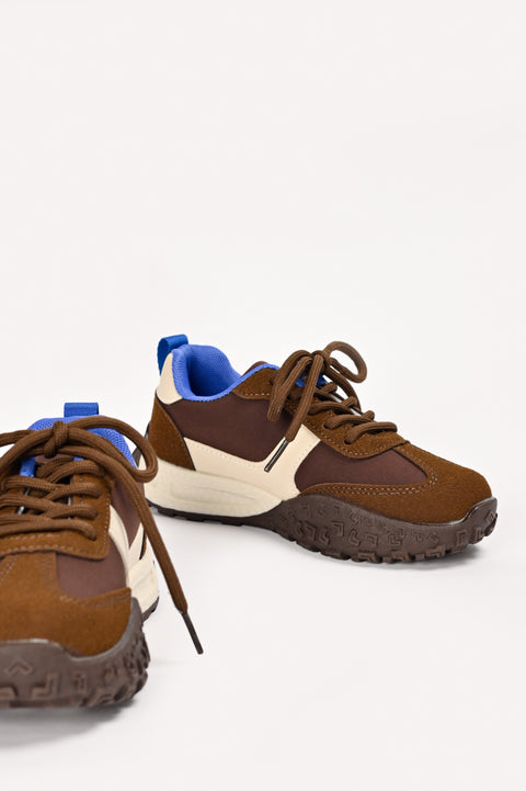 BOYS CONTRAST TRAINERS