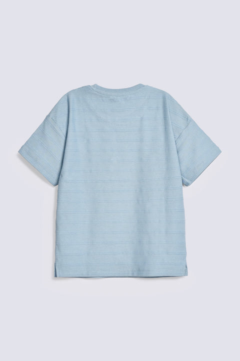 BOYS SELF TEXTURED TEE