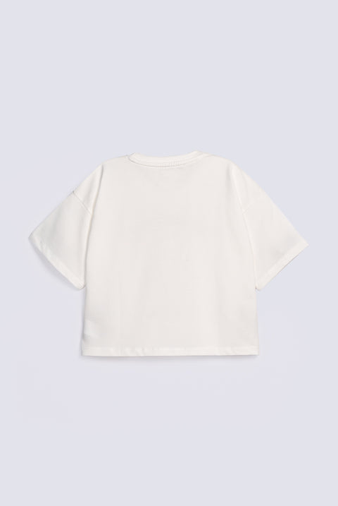 GIRLS ICE CREAM PRINTED T-SHIRT