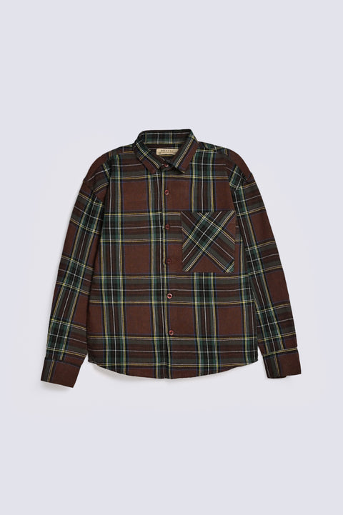 BOYS CHECKERED FULL SLEEVES SHIRT