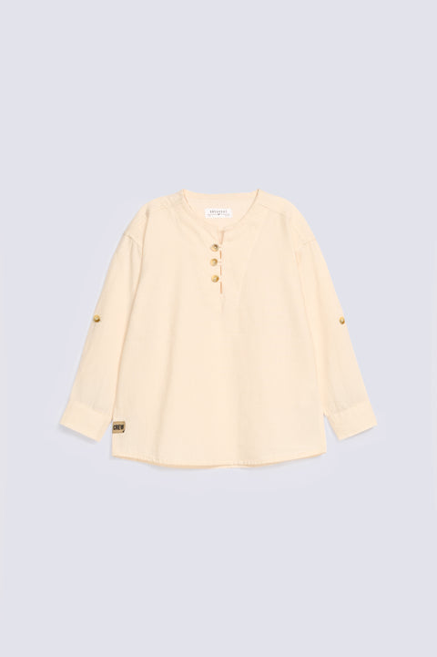 BOYS SHORT PLACKET SHIRT
