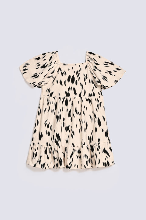 GIRLS PRINTED DRESS