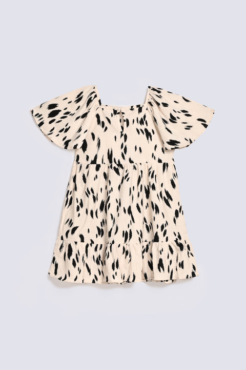 GIRLS PRINTED DRESS