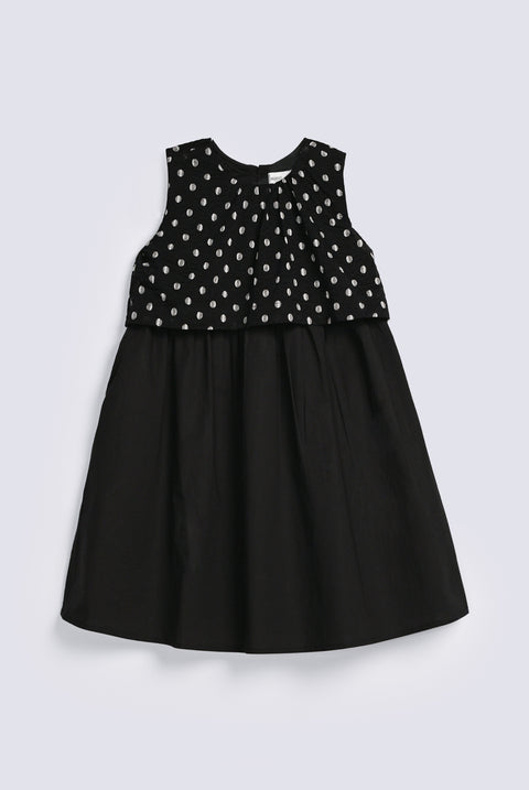 GIRLS DOUBLE LAYERED DRESS