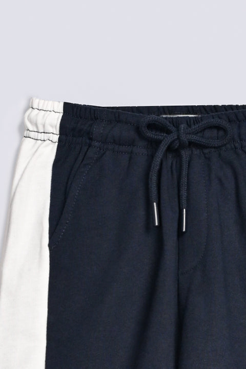 BOYS CONTRAST PANEL SHORTS