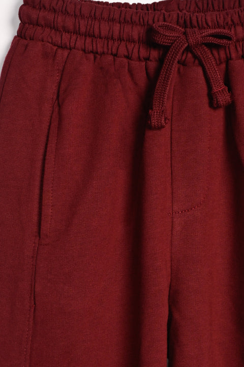 BOYS CUT & SEW LOOSE JOGGER TROUSER