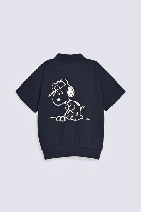 BOYS BOXY FIT RIB POLO