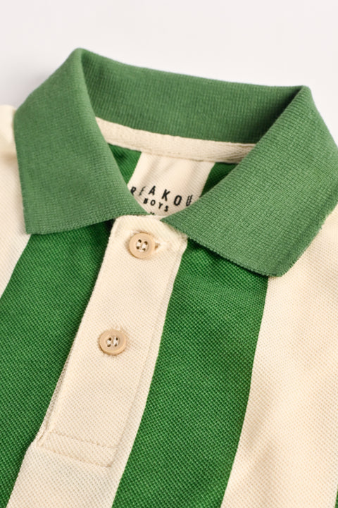 BOYS STRIPED POLO
