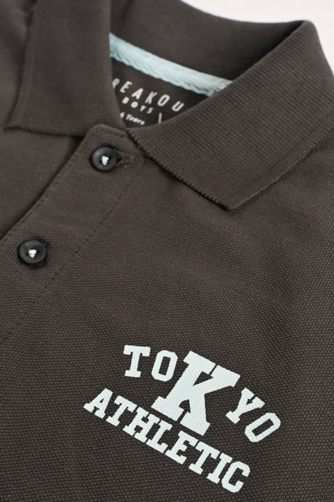 BOYS TOKYO PRINT POLO