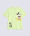 GIRLS DROP SHOULDER MICKEY T-SHIRT