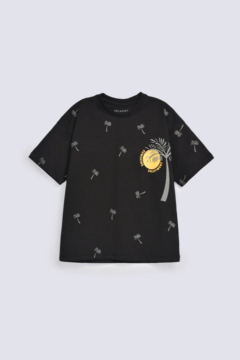BOYS TREE PRINTED TEE