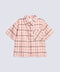 GIRLS BOXY CHECKERED SHIRT