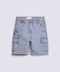 BOYS CARGO DENIM SHORTS