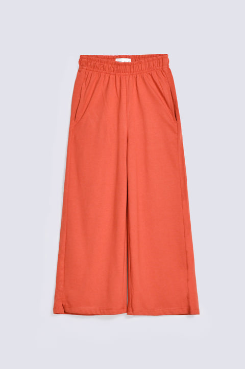 GIRLS LOOSE FIT TROUSER WITH SIDE SLIT DETAIL