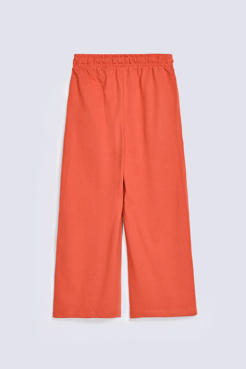 GIRLS LOOSE FIT TROUSER WITH SIDE SLIT DETAIL