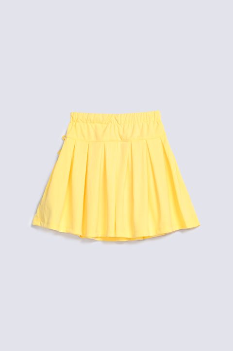 GIRLS BOX PLEAT SKIRT