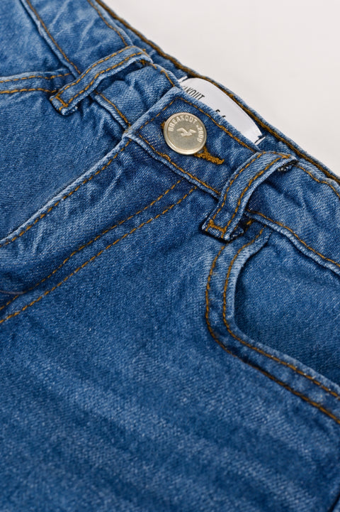 BOYS PRINTED DENIM SHORTS