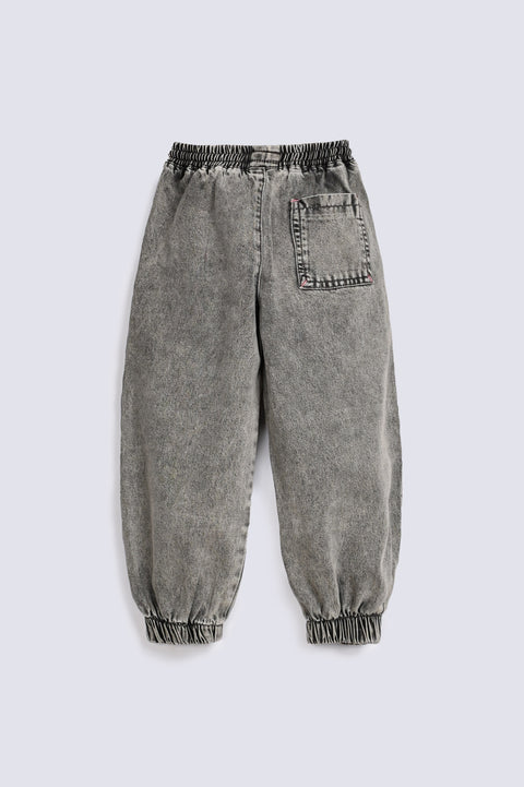 GIRLS PLEATED JOGGER TROUSER