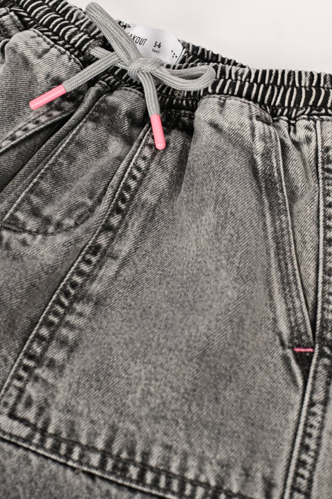 GIRLS PLEATED JOGGER TROUSER