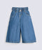 GIRLS LOOSE DENIM CAPRI