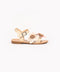 GIRLS FLORAL CHARM ANKLE STRAP SANDAL
