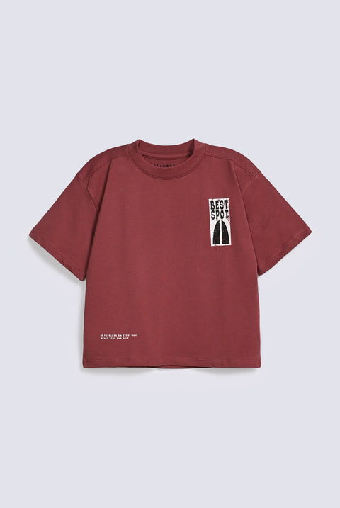 BOYS BOXY SURF PRINTED TEE