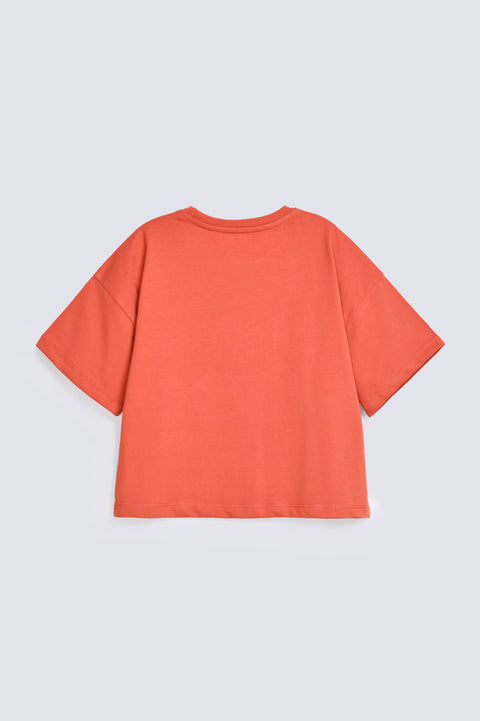 GIRLS EMBELLISHED SPORTY T-SHIRT