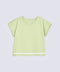 GIRLS BOXY T-SHIRT WITH LACE DETAIL