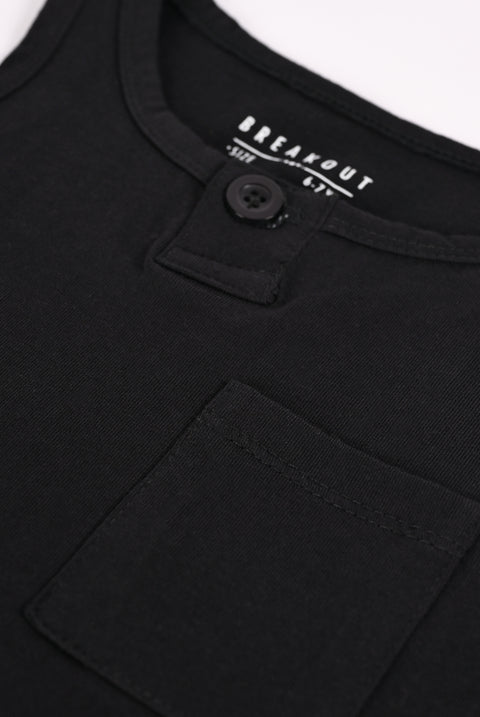 GIRLS TANK TOP WITH POCKET