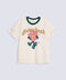 GIRLS DROP SHOULDER PRINTED T-SHIRT