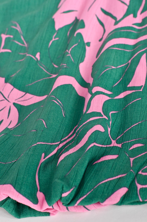 GIRLS PRINTED BUBBLE TOP