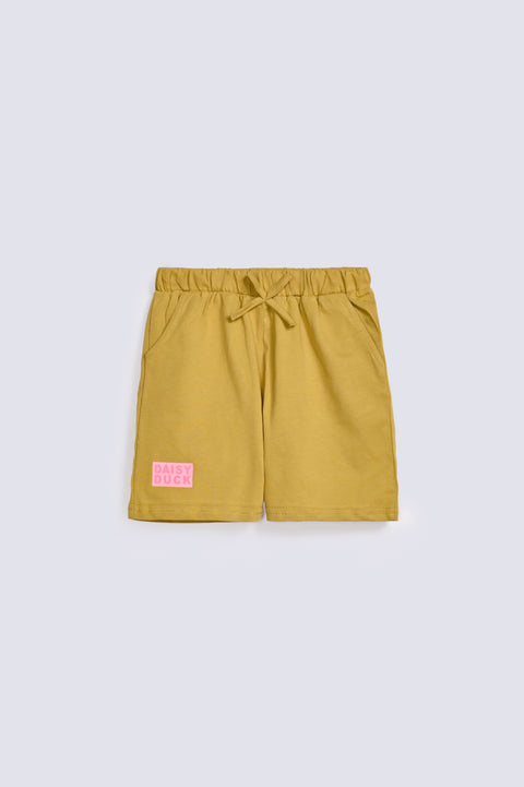 GIRLS DAISY KNIT SHORTS