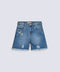 GIRLS EMBROIDERED DENIM SHORTS