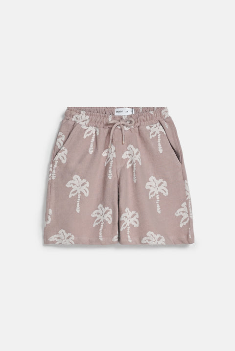 BOYS SPECIAL KNIT PRINTED SHORTS